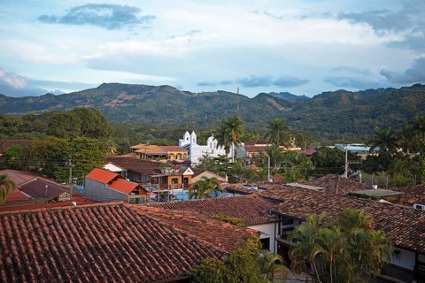 City view Copan Ruinas, Copán Department, Honduras