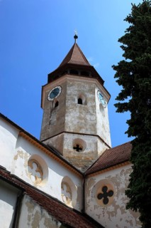 Fortified church of Tartlau, Prejmer, one of the best preserved fortified churches in Transylvania,