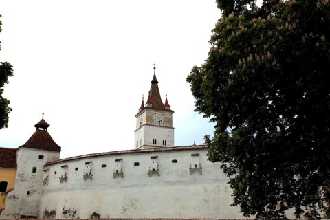 Honigberg Fortified Church, Harman, Burzenland in Transylvania, Romania