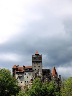 Bran Castle, also known as Törzburg, in Transylvania, Romania. It is famous as Dracula's Castle and