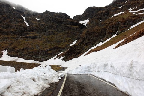 Transfogarasan High Road, Transfagarasan, connects the Arges Valley in Great Wallachia with the Olt