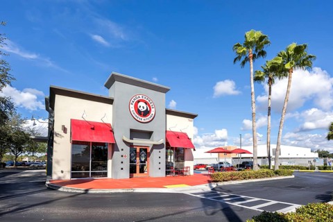 Panda Express Chinese Fast Food Restaurant branch in Tampa, United States