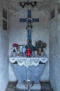 Devotional chapel at Lützenhofer cemetery Lychakivskiy cemetery, Lviv, Galicia, Ukraine
