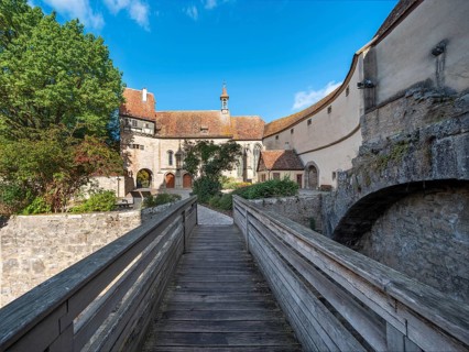 The Klingentorbastei, Rothenburg ob der Tauber, Middle Franconia, Bavaria, Germany