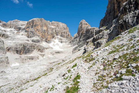Cima Margherita and Cima Tosa, Brenta Mountains, Brenta-Adamello Natural Park, Trentino, Italy
