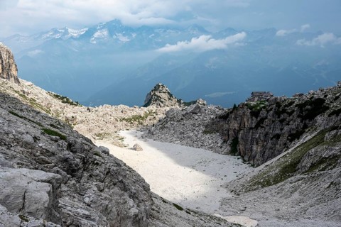 Rifugio Rifugio Tuckett e Sella, Brenta Mountains, Brenta, Brenta-Adamello Natural Park, Trentino,