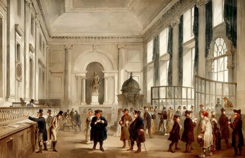 Bank of England, London, Stock Office, 18th century