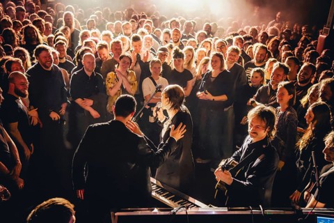 Billions live in the audience on 10 years of cocaine and raspberry ice cream tour 2026 in Berlin