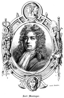 Charles Montague, 1st Earl of Halifax (1661 - 1715) Kingdom of England, Lord High Treasurer, Lord