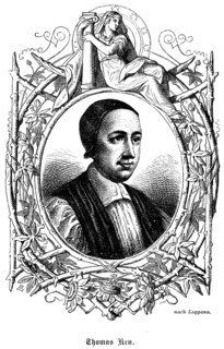 Thomas Ken (1637 - 1711) Kingdom of England, portrait, clergyman, bishop of the Seven Bishops