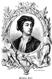 Matthew Prior (1664 -1721) Kingdom of England, portrait, diplomat, Secretary of State for Ireland,