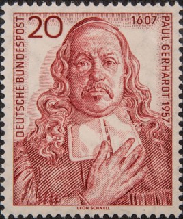 Paul Gerhardt (1607-1676) was a German Lutheran theologian. He is best known as one of the most