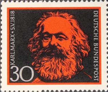 Karl Marx (1818-1883) a German philosopher, economist, historian, sociologist, political theorist,