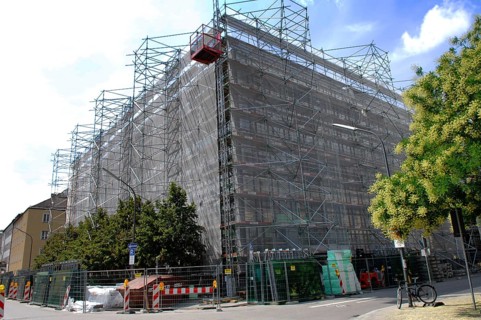 Large building is fully equipped