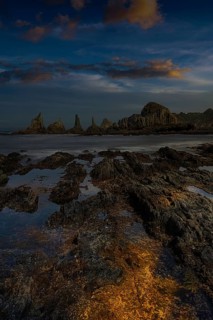 Playa de Güirúa, Costa Verde Asturias, Spain