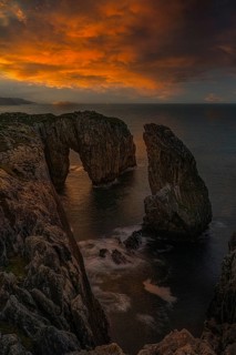 Peña Flecha, Costa Verde Asturias, Spain