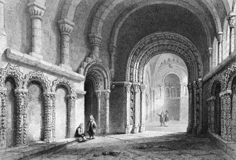 Interior of Cashel Abbey on the Rock of Cashel, Town of Cashel, County Tipperary, Ireland, Hall,