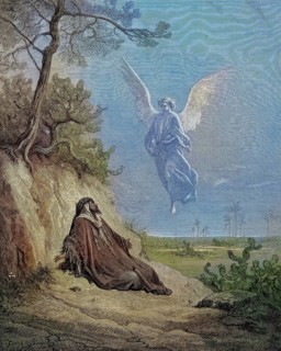 Prophet Elijah or Elias and the Angel, Situations of the Bible/Prophet Elijah or Elias and the