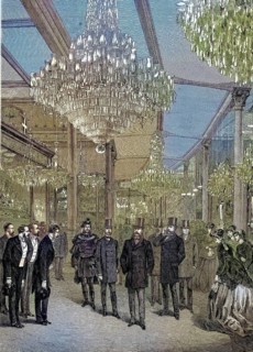 Emperor Franz Joseph I of Austria visits the World's Fair in Paris, France/Emperor Franz Joseph I
