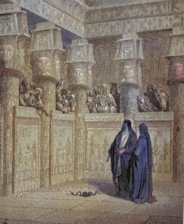 The Prophet Moses in front of the Pharaoh, religious myth, history of the Bible/the prophet Moses