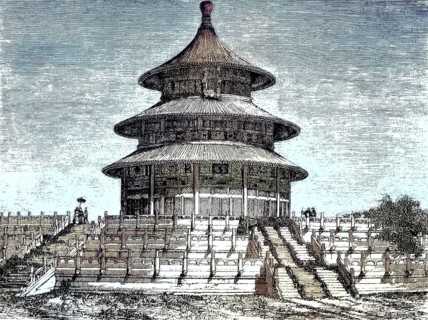 Hall of Prayer for Good Harvests, the largest building of the Temple of Heaven, Beijing, China/Hall