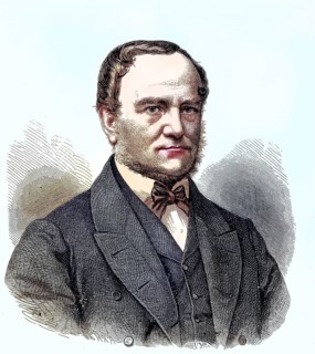 Victor von Bruns, 1812 - 1883, a German surgeon, doctor and medicine/ Victor von Bruns, a German