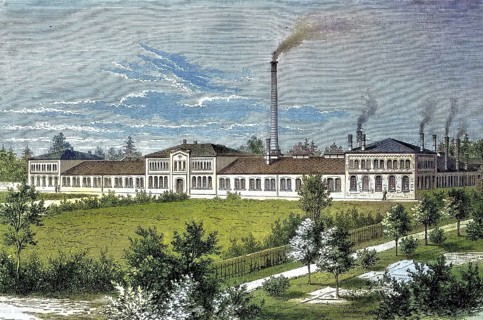 Dick und Kirschten was a major manufacturer of carriages and wagon construction in Offenbach am
