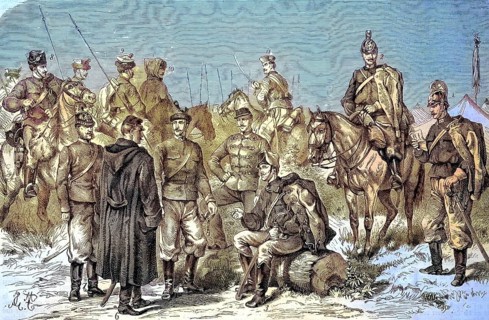 The new uniform of the Austrian cavalry army, soldiers, army, Austria/The new uniform of the