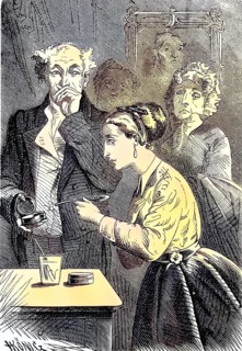 Medicine, taking medication, taking pills under family supervision/Medicine, taking medication,
