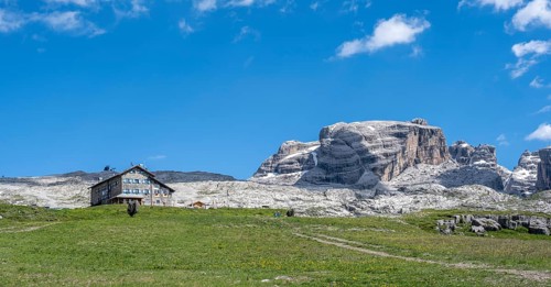 Rifugio Graffer, Brenta, Brenta-Adamello Natural Park, Trentino, Italy