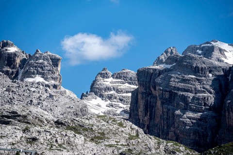 Summit of the Brenta Mountains, Brenta, Brenta-Adamello Natural Park, Trentino, Italy