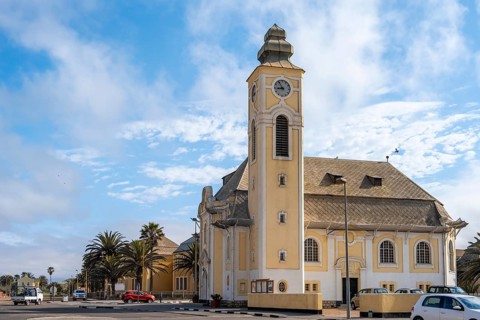 Lutheran Church in Swakopmund, Namibia, South Africa