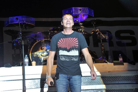 3 Doors Down, US singer Brad Arnold performing live in C-Hall on June 11, 2013 in Berlin