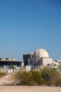 Tonopah, Arizona - The Palo Verde Nuclear Power Plant. It is one of the largest nuclear plants in