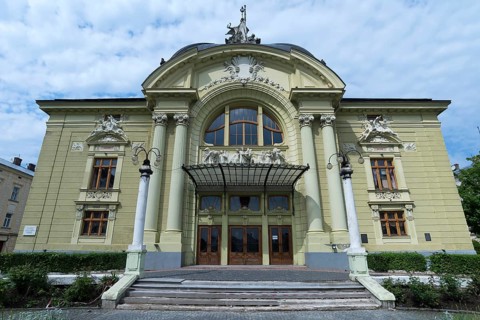 Olha-Kobylian Theatre, Czernowicz, Bukovina, Ukraine