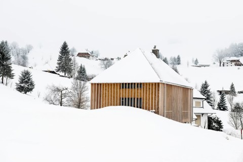 Modern wooden house, Hofsgrund, Oberried, Southern Black Forest, Black Forest, Baden-Württemberg,