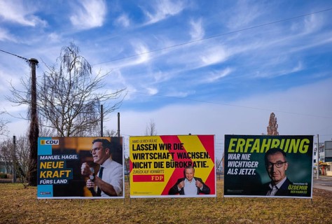 Top candidates Manuel Hagel, Hans-Ulrich Rülke, Cem Özdemir, the parties CDU, FDP, Alliance 90 The