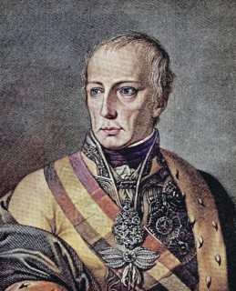 Franz II Joseph Karl (1768-1835) war von 1792 - 1806 deutscher Kaiser und (als Franz I.) Kaiser von