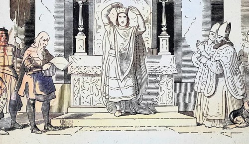 Frederick II (born 26 December 1194, died 13 December 1250) of the Hohenstaufen dynasty. Dezember