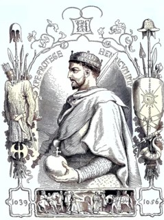 Heinrich III. (geboren 28. Oktober 1017, gestorben 5. Oktober 1056) aus der Familie der Salier war