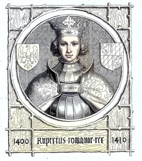Ruprecht III (born 5 May 1352, died 18 May 1410) of the Wittelsbach dynasty was Roman-German king