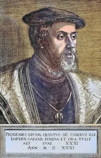 Charles V (born 24 February 1500, died 21 September 1558) from the House of Habsburg was King