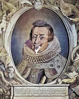 Ferdinand I. (geboren 10. März 1503, gestorben 25. Juli 1564) aus dem Geschlecht der Habsburger war