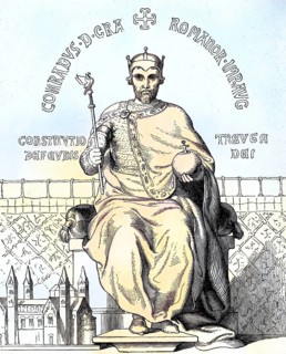 Conrad II (born around 990, died 4 June 1039) was Roman-German Emperor from 1027 to 1039, from 1024