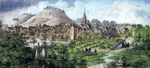 Weinsberg is a town in the district of Heilbronn, Baden-Württemberg, Germany. View at the beginning