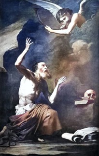 Historical image of Jerome, Eusebius Sophronius Jerome of Spagnletto, 347 - 420, priest, confessor,