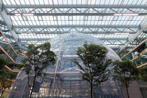EUREF dome, Jauch-Kuppel, event location EUREF-Campus Düsseldorf, European Energy Forum for Climate