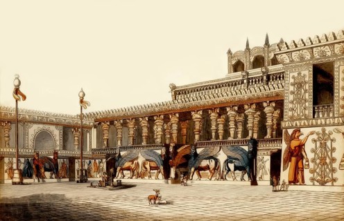 Reconstruction of the Palace of Sargon II of Assyria at Dur-Sharrukin, Khorsabad, Iraq