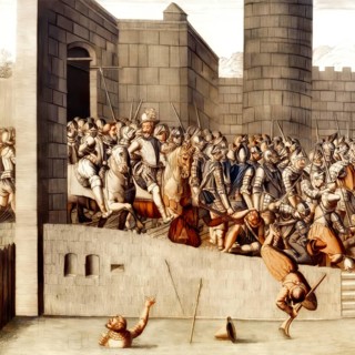 Entry of King Henry IV into Paris on March 22, 1594