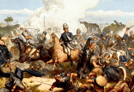 The Battle of Sobraon, First Anglo-Sikh War, 10 February 1846
